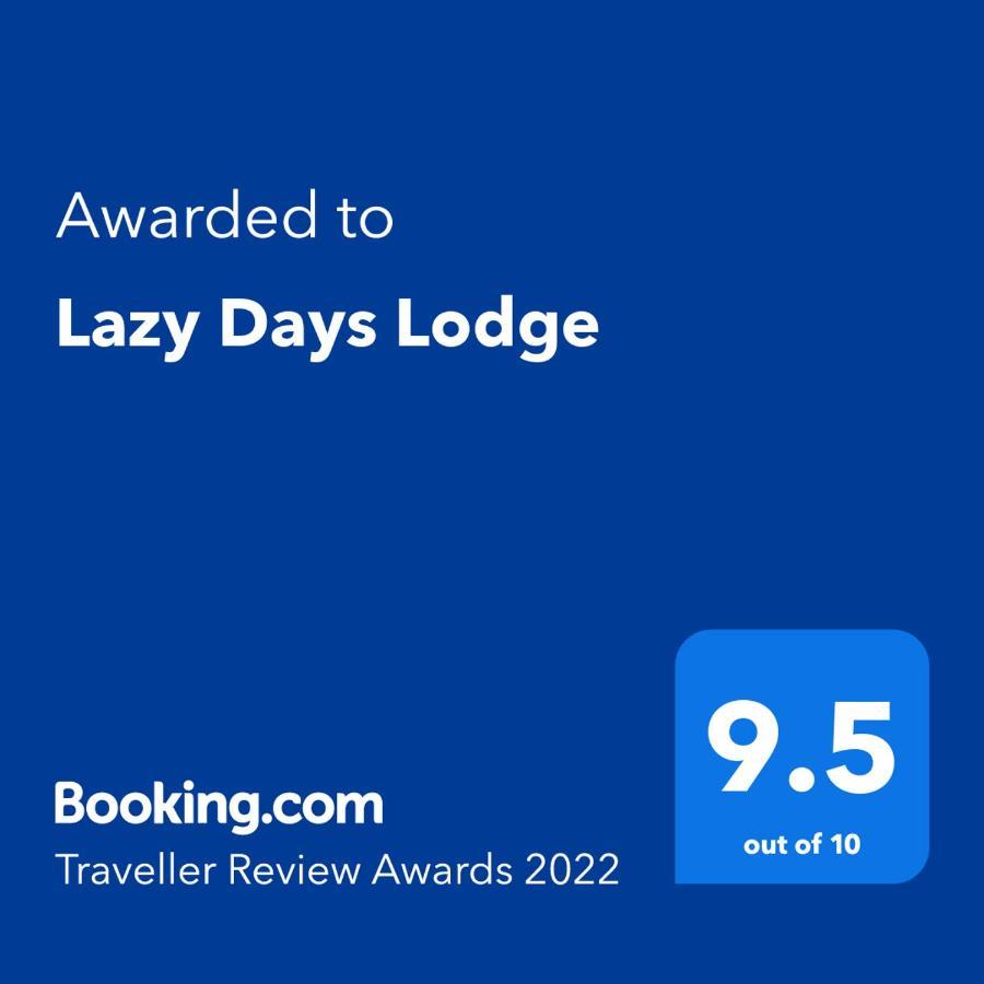 Lazy Days Lodge Glendevon Exteriör bild